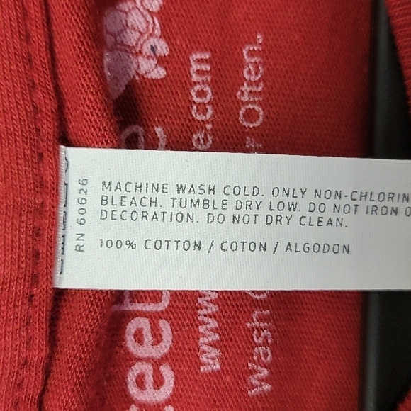 Tee Turtle red tropical sunset graphic t-shirt top XL - Picture 5 of 8